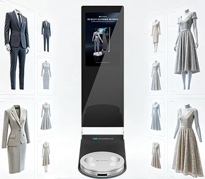 Xianku 3D Body Scanner: Revoluční zakázkové oblečení s technologií přesné 3D měření těla