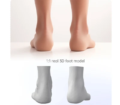 Skener nohou: Tlakové rohože vs . 3 D Digital Twins in Podiatry and Retail